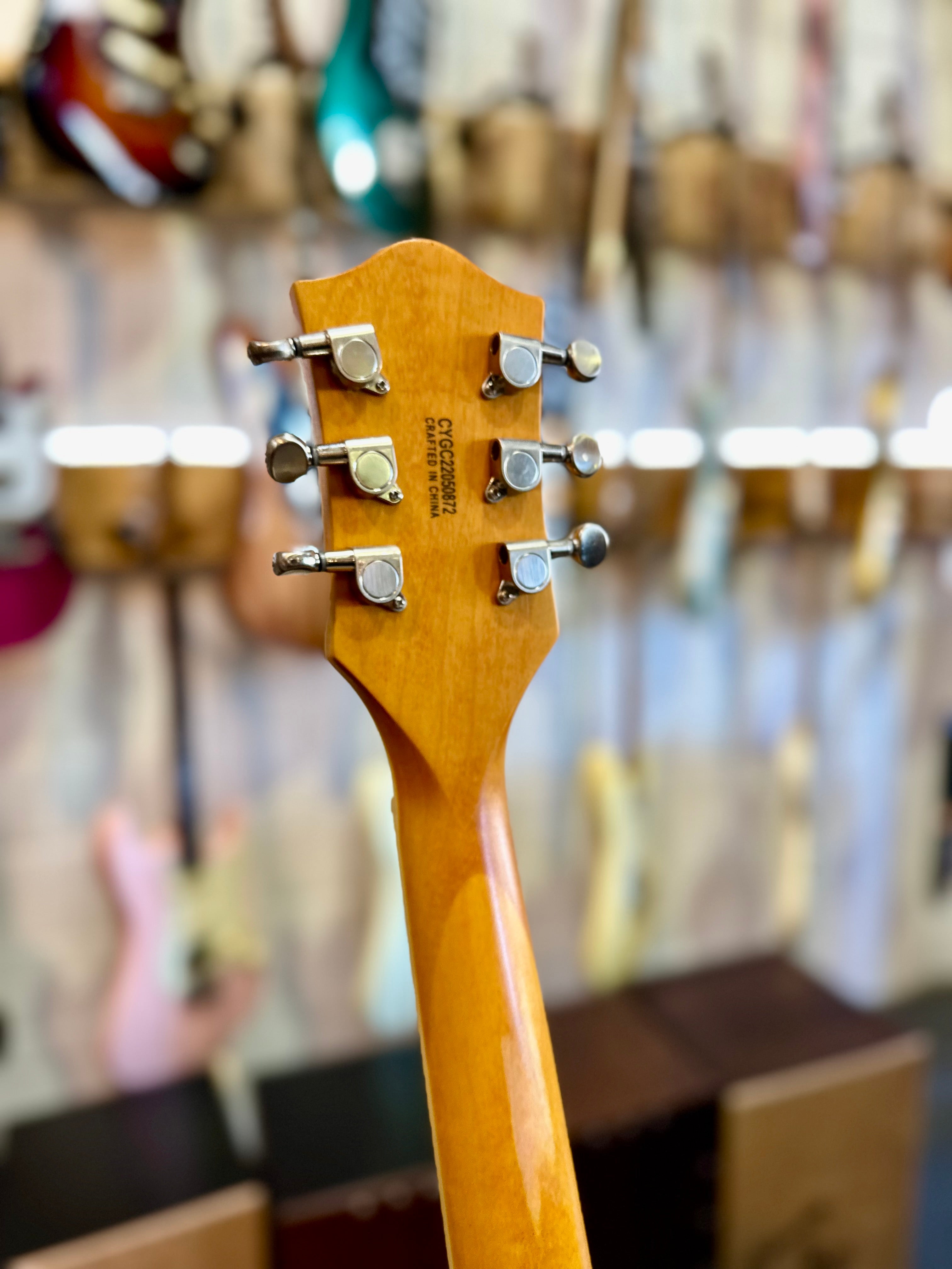 Gretsch | Leadbetter Rabid Dog Relic | G5622T| Relic Vintage Orange Gretsch | Leadbetter Rabid Dog Relic | G5622T| Relic Vintage Orange